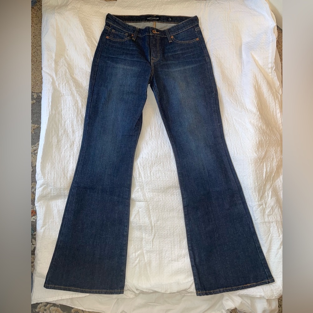 NWOT Lucky Brand Women’s Jeans AVA Flare Size 8/29 Dark Wash